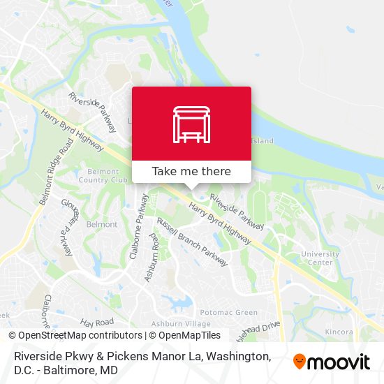 Mapa de Riverside Pkwy & Pickens Manor La