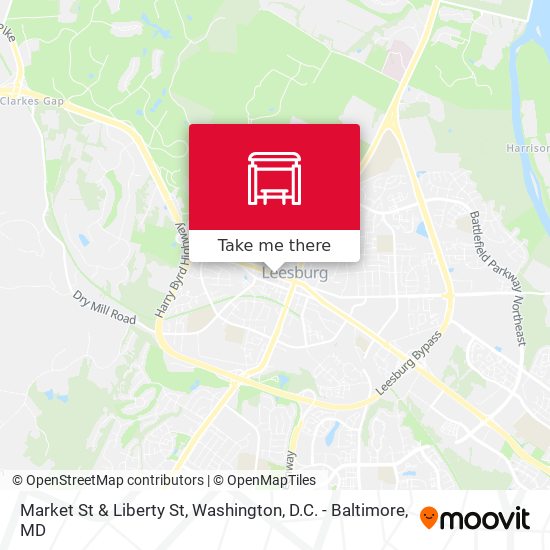 Mapa de Market St & Liberty St