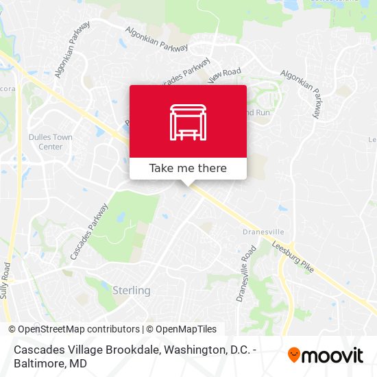 Cascades Village Brookdale map