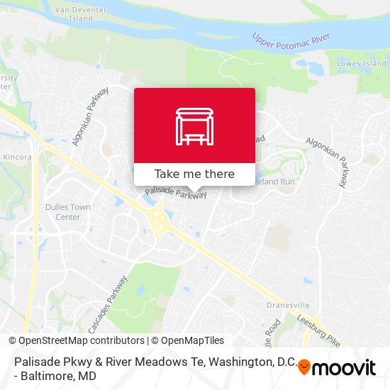Palisade Pkwy & River Meadows Te map