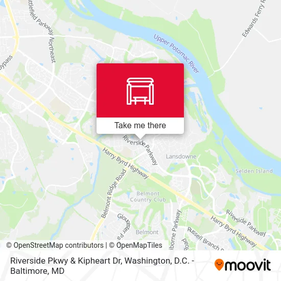 Riverside Pkwy & Kipheart Dr map