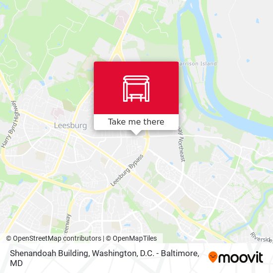 Shenandoah Building map