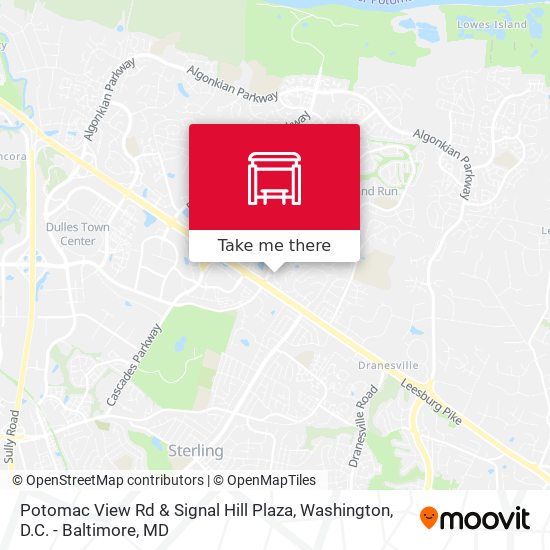 Potomac View Rd & Signal Hill Plaza map