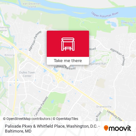 Palisade Pkwy & Whitfield Place map