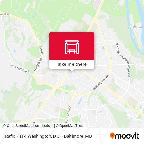 Raflo Park map