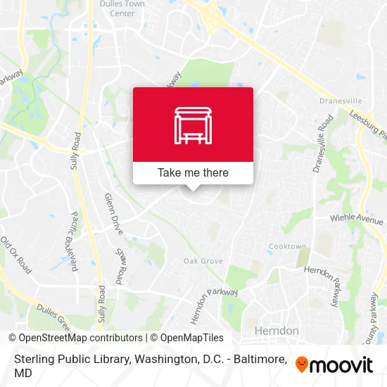 Sterling Public Library map