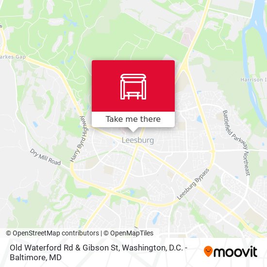 Mapa de Old Waterford Rd & Gibson St