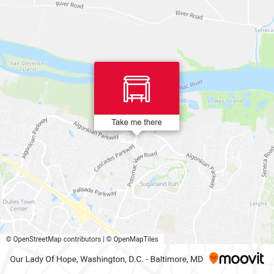 Our Lady Of Hope map