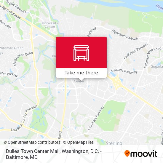 Mapa de Dulles Town Center Mall