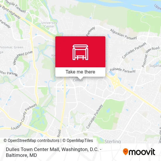 Dulles Town Center Mall map