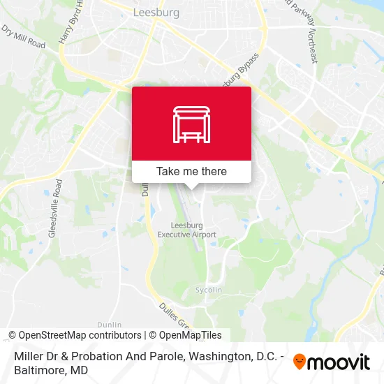 Miller Dr & Probation And Parole map