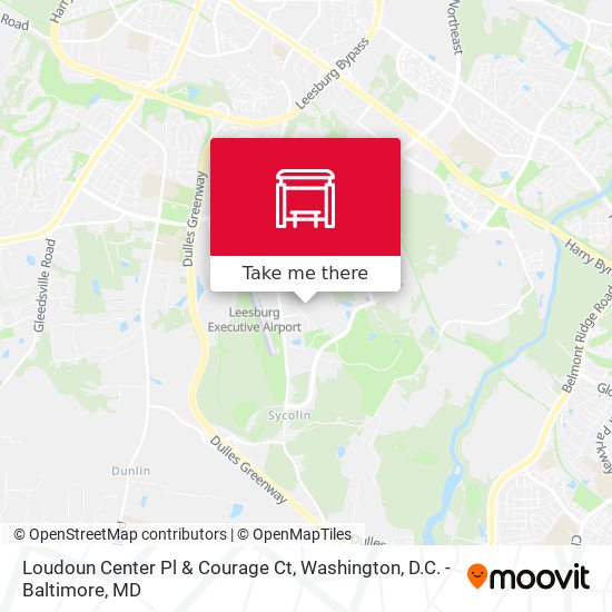 Mapa de Loudoun Center Pl & Courage Ct