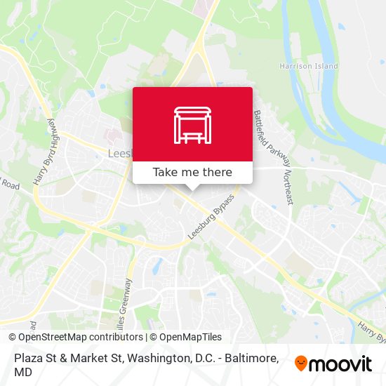 Plaza St & Market St map