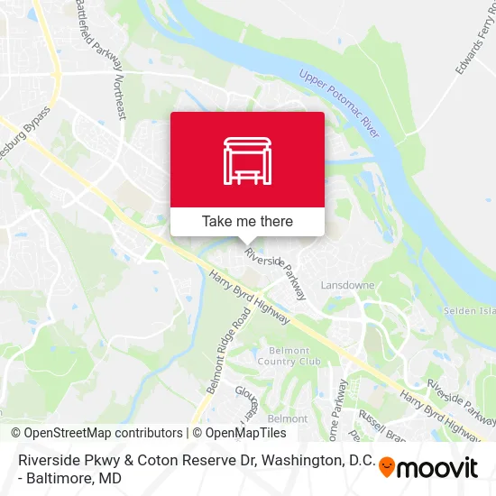 Riverside Pkwy & Coton Reserve Dr map