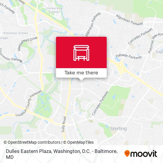 Dulles Eastern Plaza map
