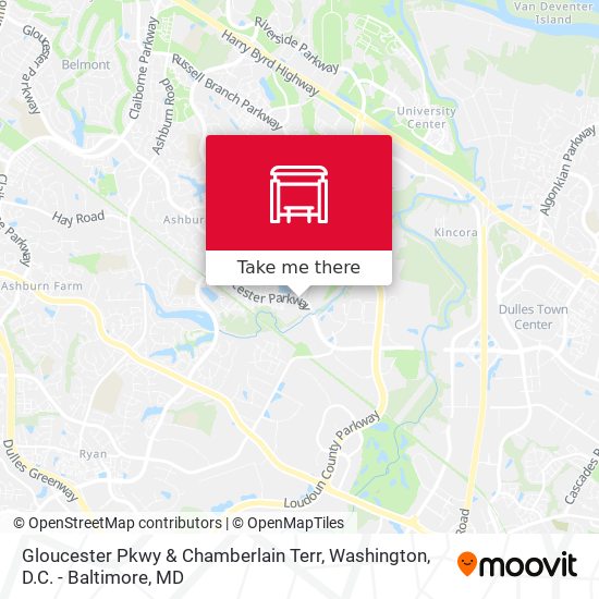Mapa de Gloucester Pkwy & Chamberlain Terr