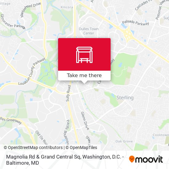 Mapa de Magnolia Rd & Grand Central Sq
