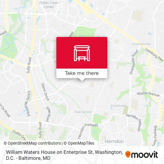 William Waters House on Enterprise St map