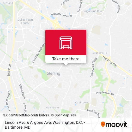 Mapa de Lincoln Ave & Argone Ave