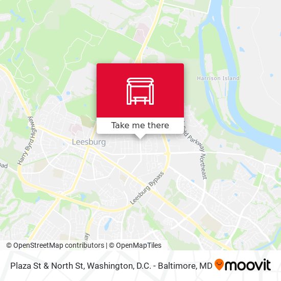 Mapa de Plaza St & North St
