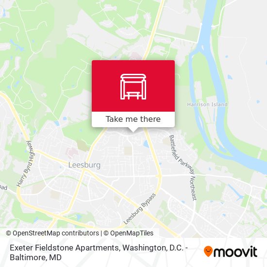 Exeter Fieldstone Apartments map