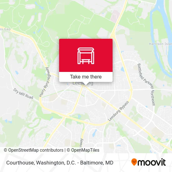 Courthouse map