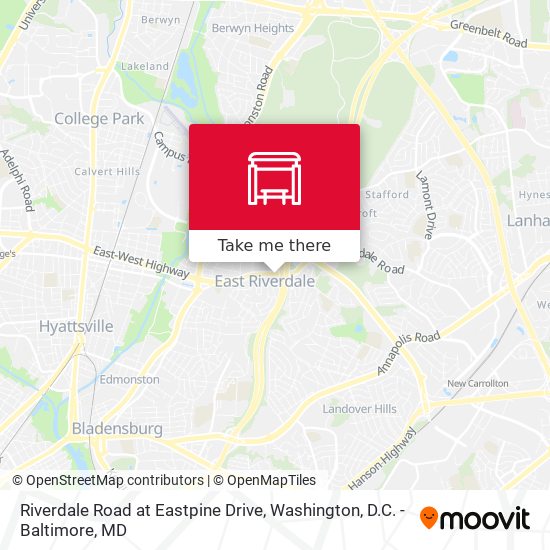 Mapa de Riverdale Road at Eastpine Drive