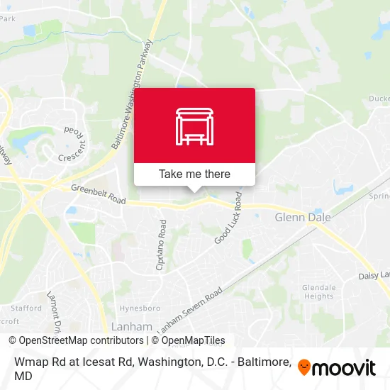 Wmap Rd at Icesat Rd map