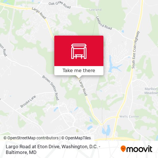 Largo Road at Eton Drive map