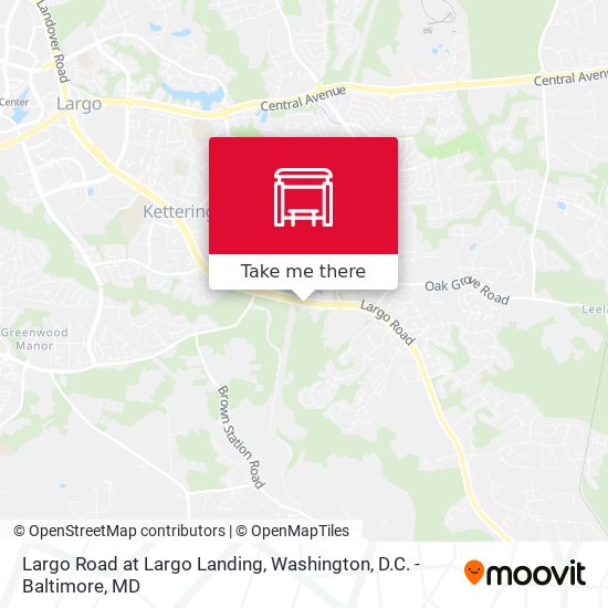 Largo Road at Largo Landing map