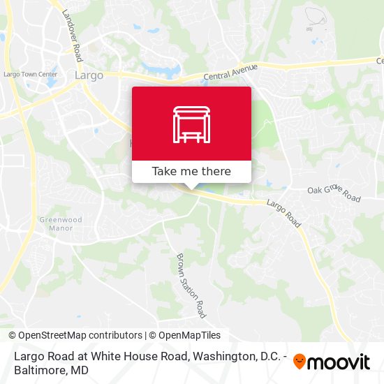 Mapa de Largo Road at White House Road