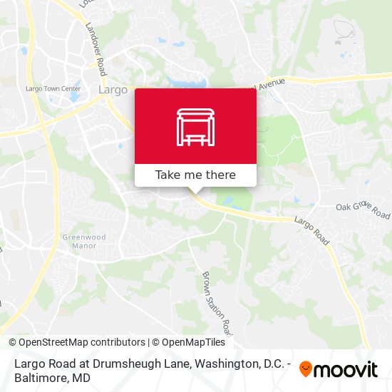 Mapa de Largo Road at Drumsheugh Lane