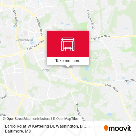 Largo Rd at W Kettering Dr map