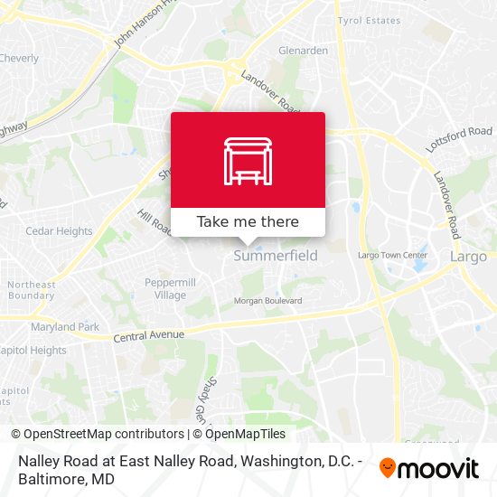 Mapa de Nalley Road at East Nalley Road