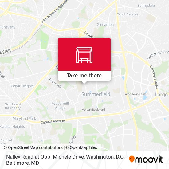 Nalley Road at Opp. Michele Drive map