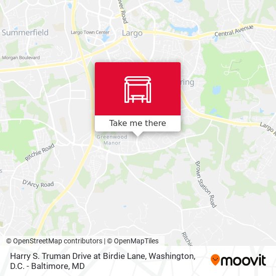 Mapa de Harry S. Truman Drive at Birdie Lane