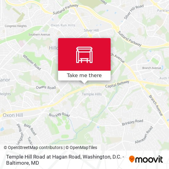 Mapa de Temple Hill Road at Hagan Road