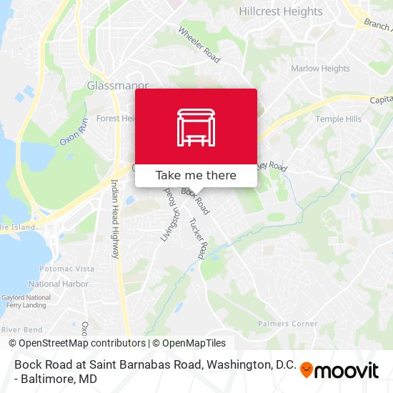 Mapa de Bock Road at Saint Barnabas Road