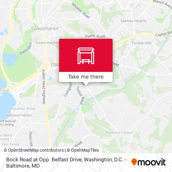 Bock Road at Opp. Belfast Drive map