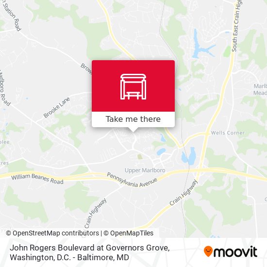 John Rogers Boulevard at Governors Grove map