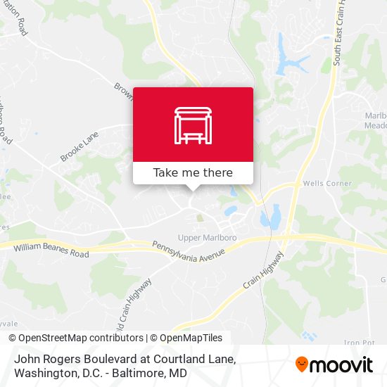 John Rogers Boulevard at Courtland Lane map