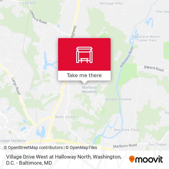Mapa de Village Drive West at Halloway North