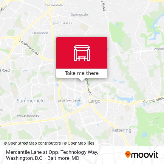 Mapa de Mercantile Lane at Opp. Technology Way