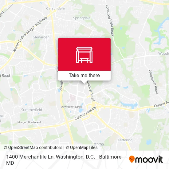1400 Merchantile Ln map