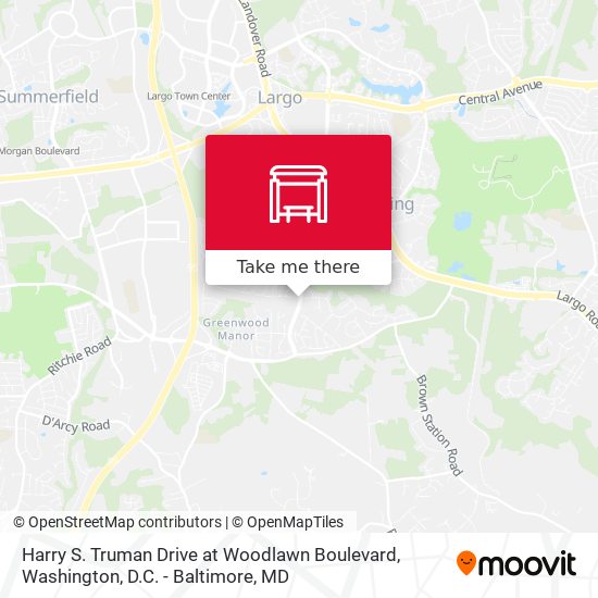 Mapa de Harry S. Truman Drive at Woodlawn Boulevard