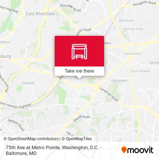 Mapa de 75th Ave at Metro Pointe