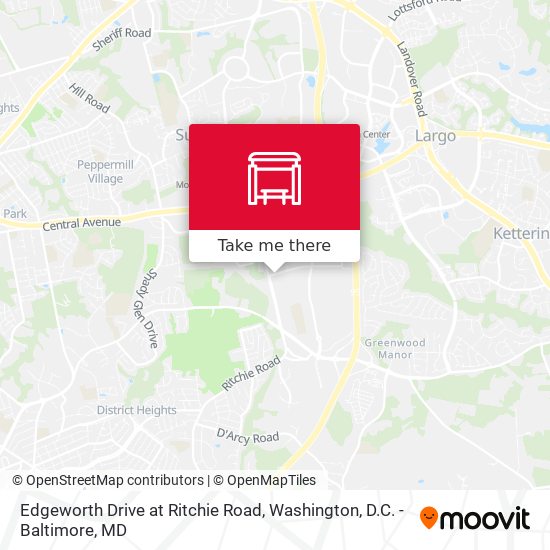 Edgeworth Drive at Ritchie Road map