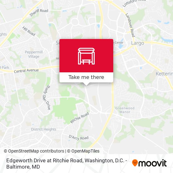 Edgeworth Drive at Ritchie Road map