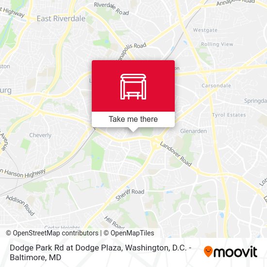 Dodge Park Rd at Dodge Plaza map