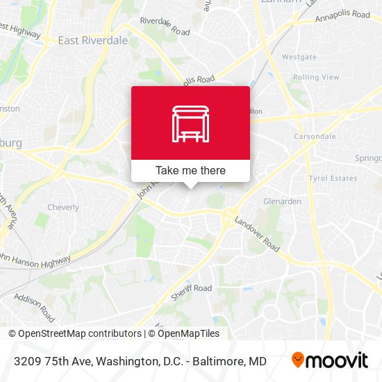 3209 75th Ave map
